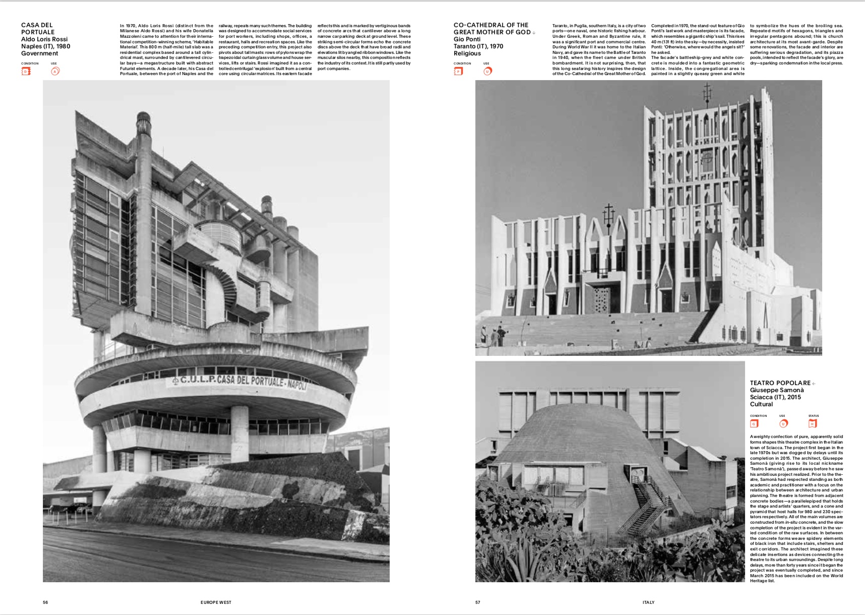 By The Editors of Phaidon Press from Atlas of Brutalist Architecture copyright Phaidon 2018