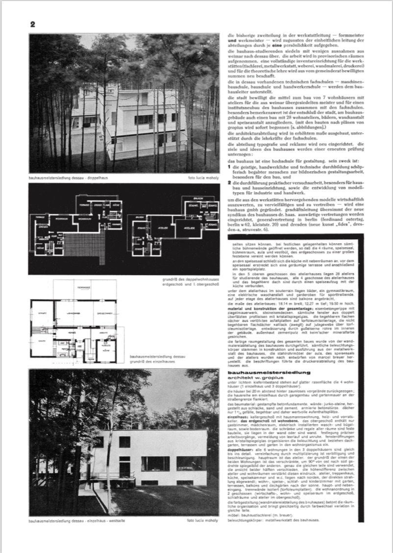 By Lars Muller from Bauhaus Journal 1926-1931 copyright Lars Muller Publishers 2019