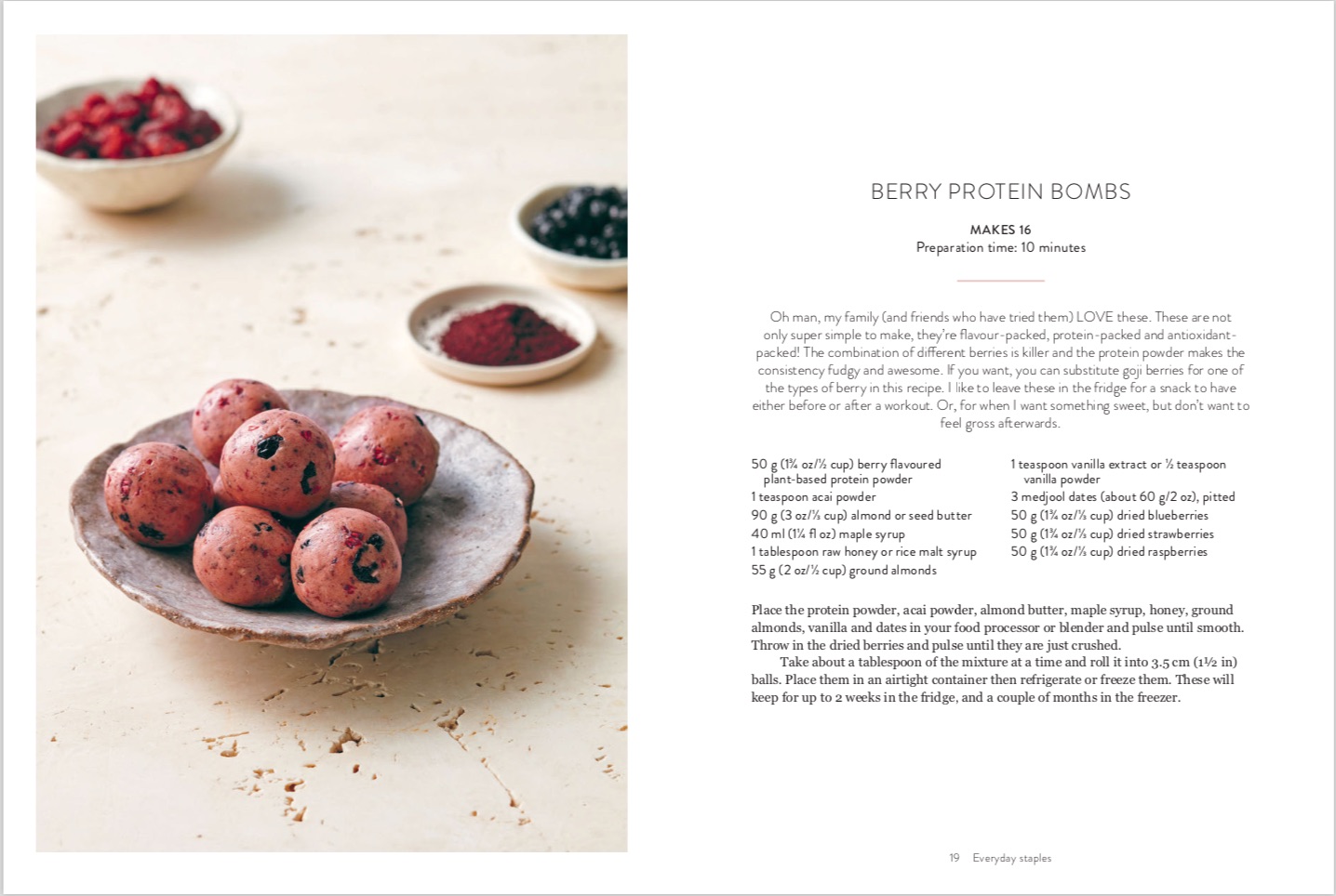 By Kate Bradley from Bliss Bites: Vegan, Gluten and Dairy-Free Treats from the Kenko Kitchen copyright Hardie Grant Books 2017