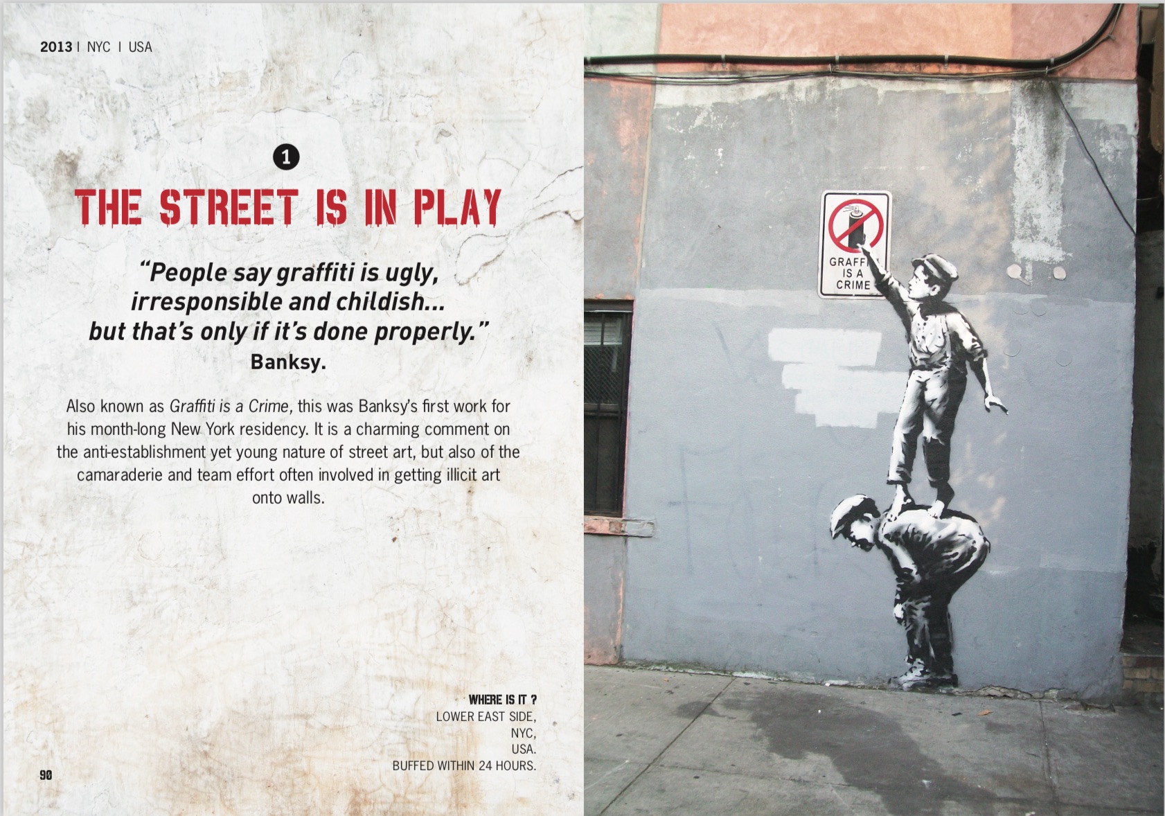 By Xavier Tapies from Desperately Seeking Banksy copyright Graffito Books Ltd 2017