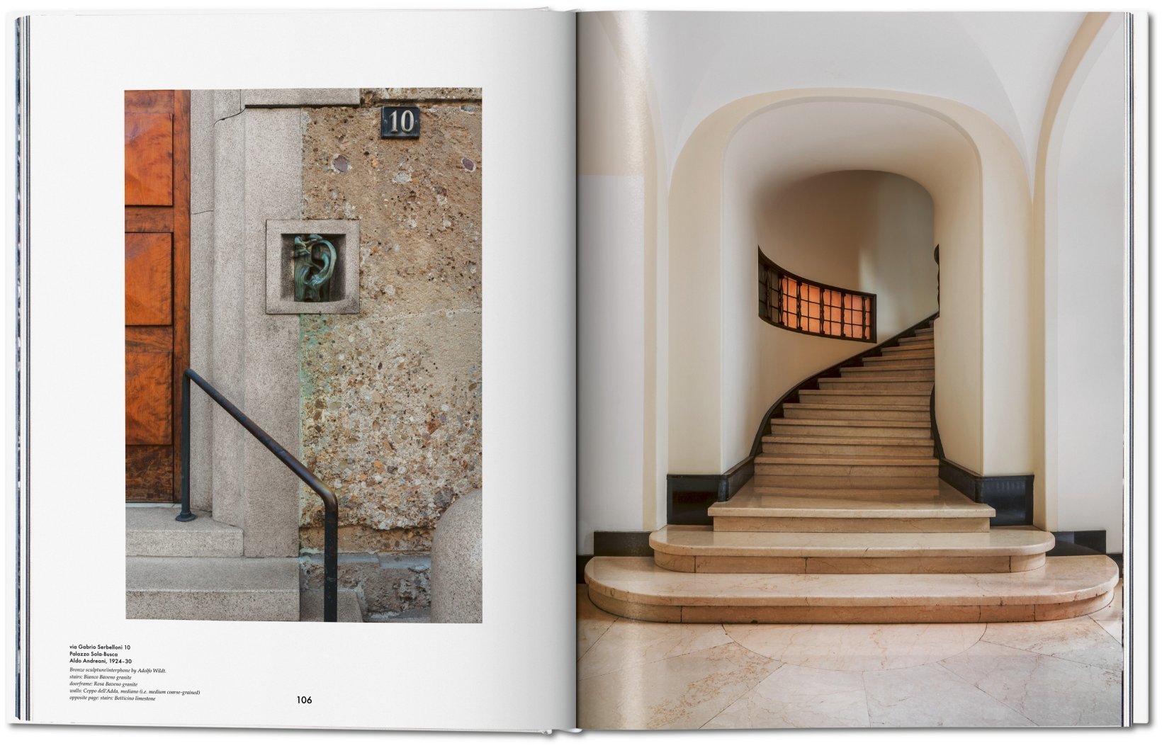 By Karl Kolbitz from Entryways of Milan copyright Taschen 2017