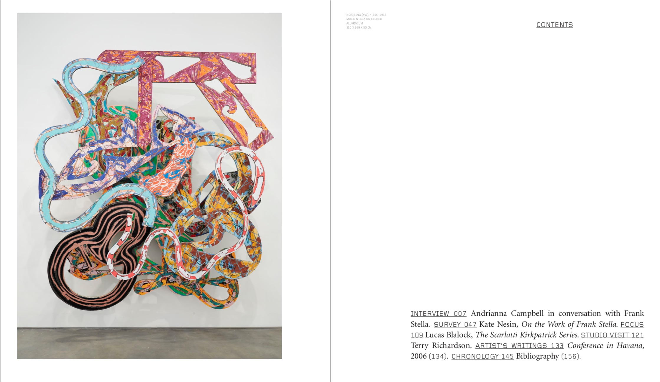 By Andrianna Campbell, Kate Nesin, Lucas Blalock and Terry Richardson from Frank Stella copyright Phaidon 2018