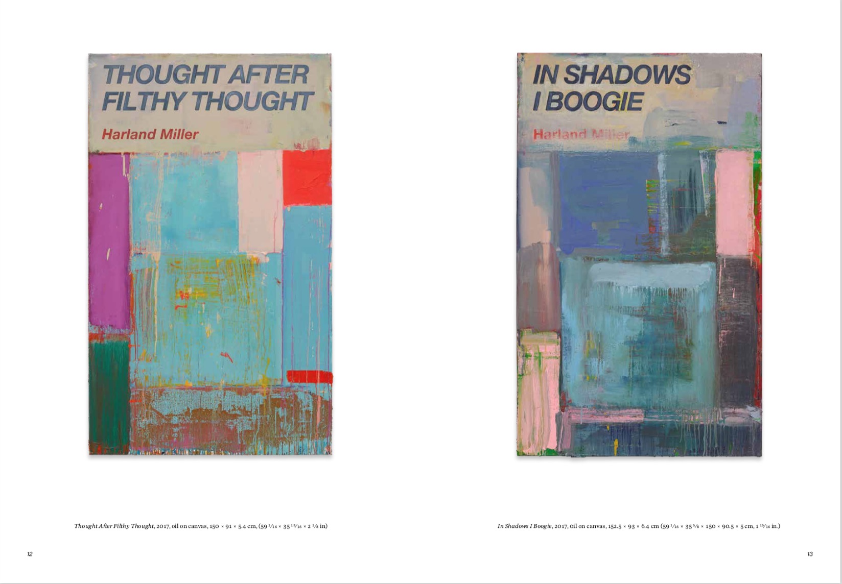 By Michael Bracewell, Martin Herbert, Catherine Ince from Harland Miller: In Shadows I Boogie copyright Phaidon 2019