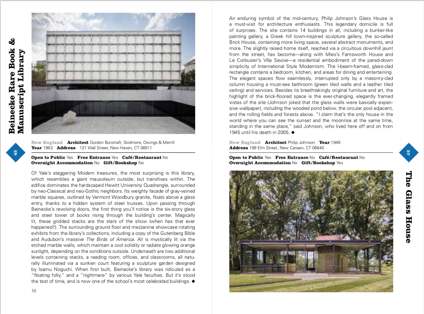By Sam Lubell and Darren Bradley from Mid-Century Modern Architecture Travel Guide: East Coast USA copyright Phaidon 2018