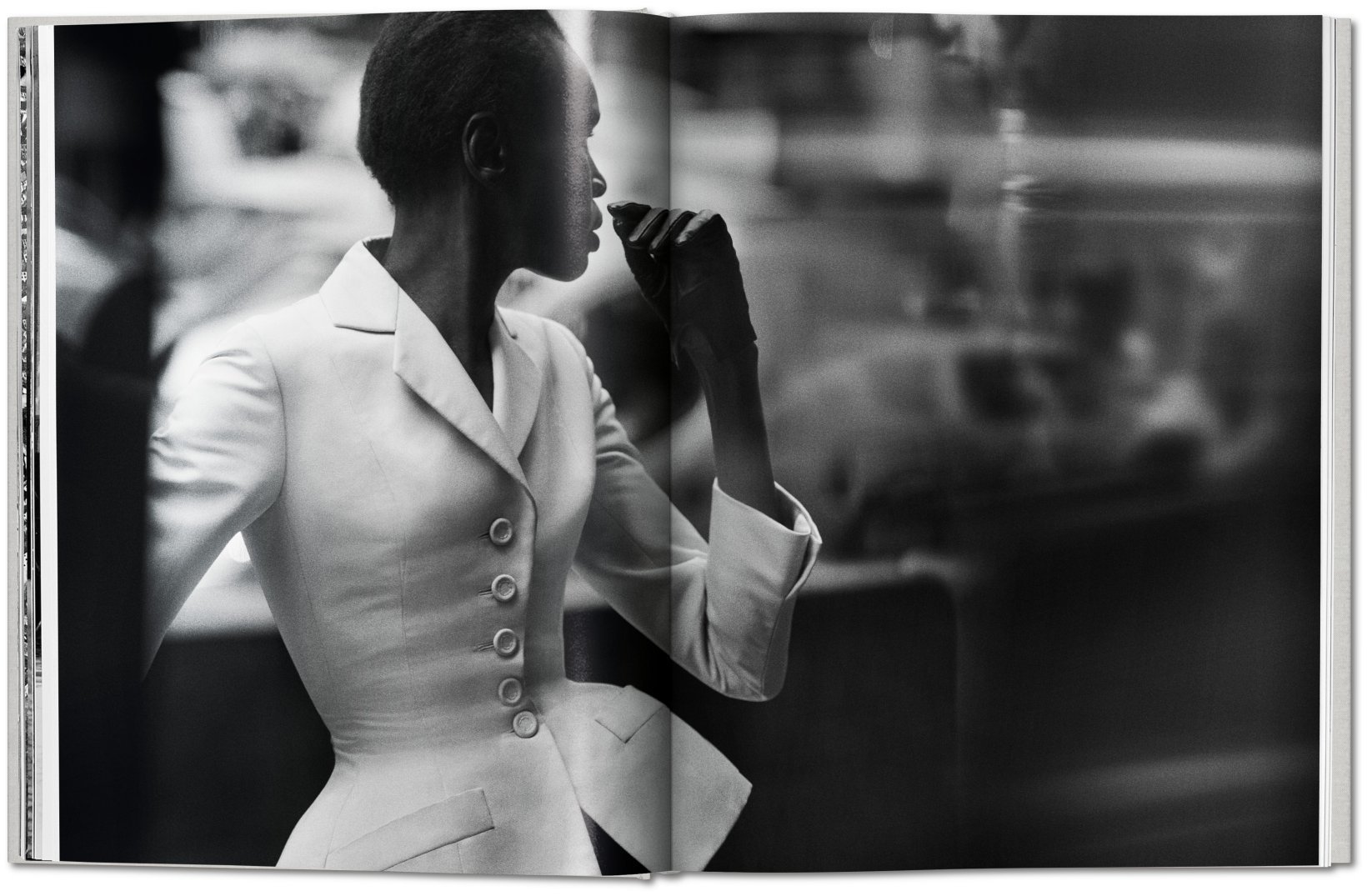 By Martin Harrison from Peter Lindbergh. Dior copyright Taschen 2019