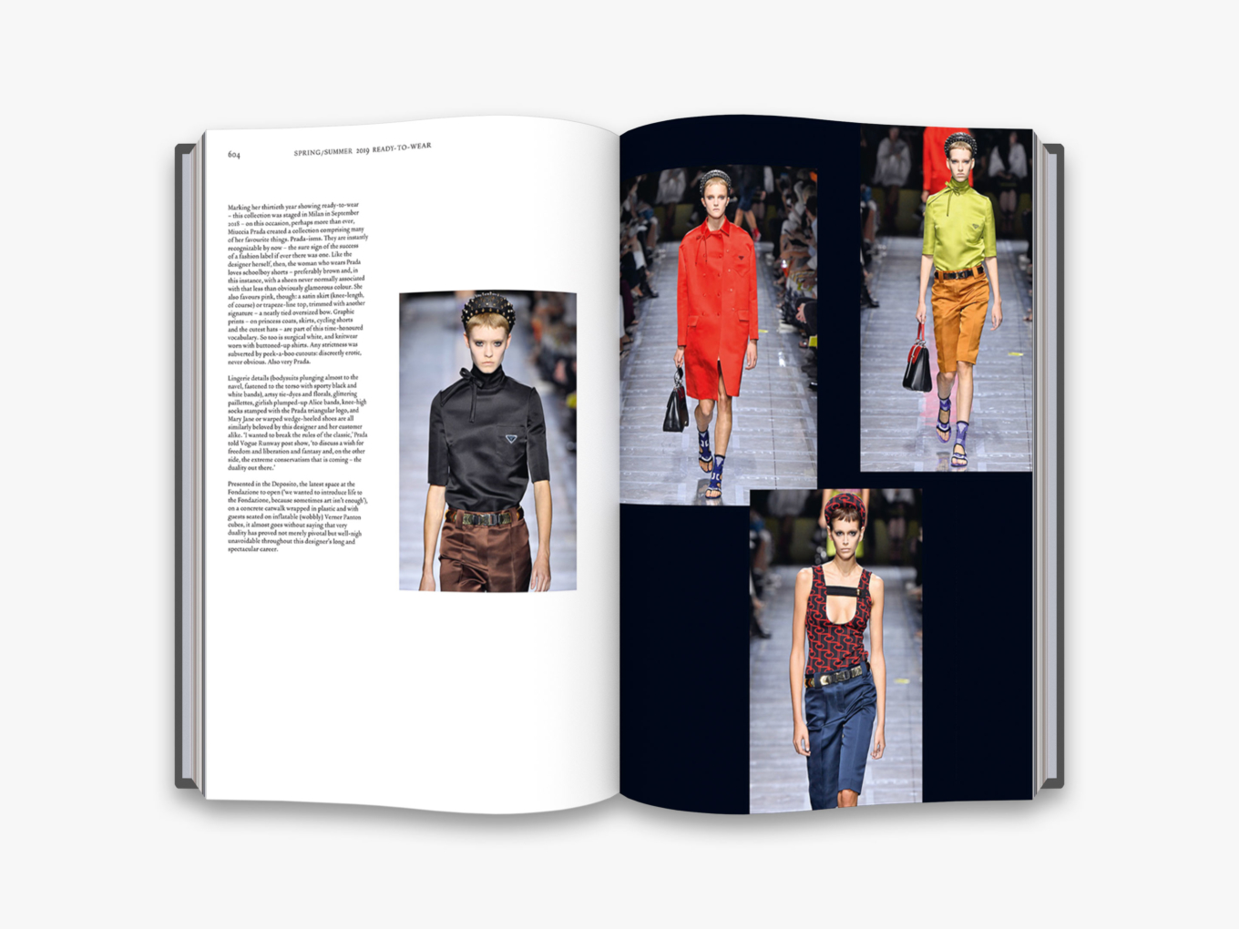 By Susannah Frankel from Prada Catwalk: The Complete Collections copyright Thames & Hudson 2019