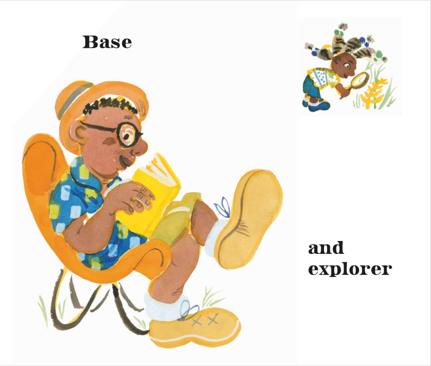 By Chris Raschka from Side by Side: A Celebration of Dads copyright Phaidon 2019