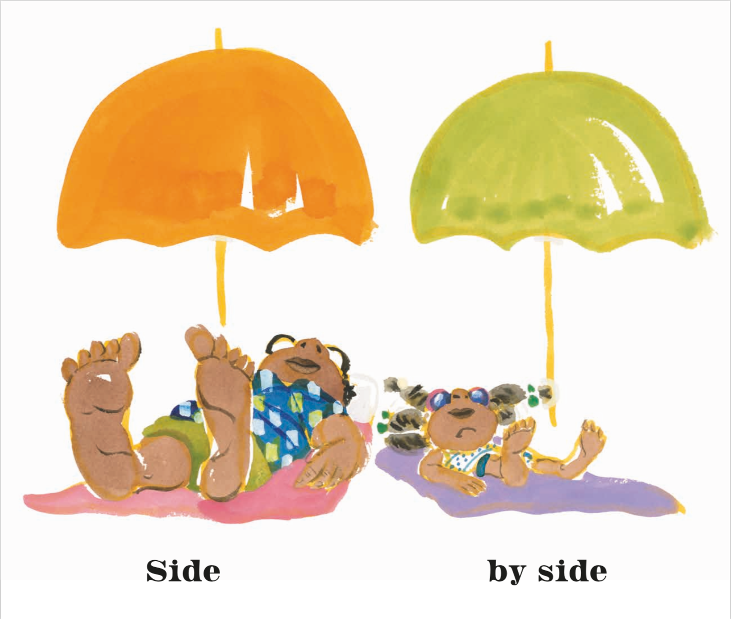 By Chris Raschka from Side by Side: A Celebration of Dads copyright Phaidon 2019