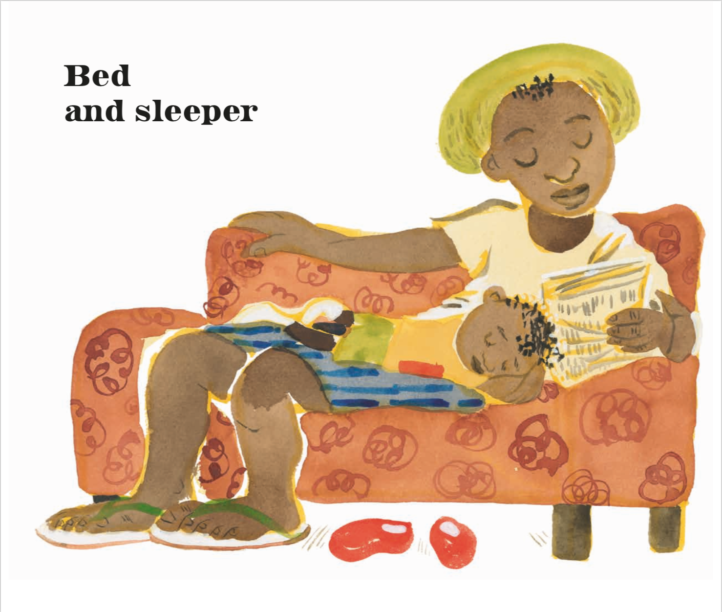 By Chris Raschka from Side by Side: A Celebration of Dads copyright Phaidon 2019