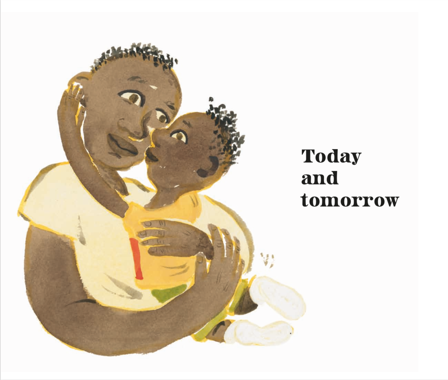 By Chris Raschka from Side by Side: A Celebration of Dads copyright Phaidon 2019