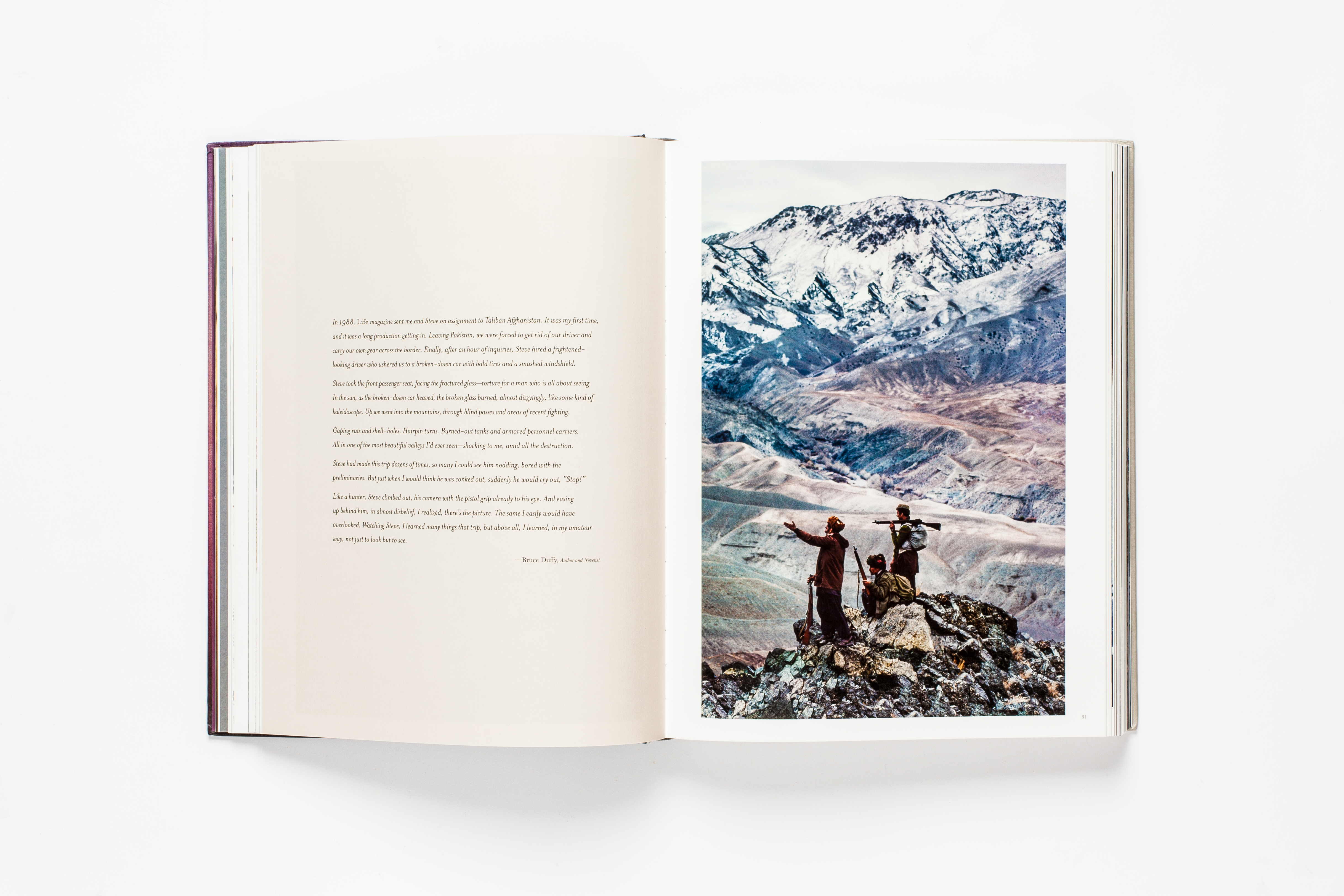 From Steve McCurry: a Life in Pictures. Courtesy of Laurence King Publishing.
