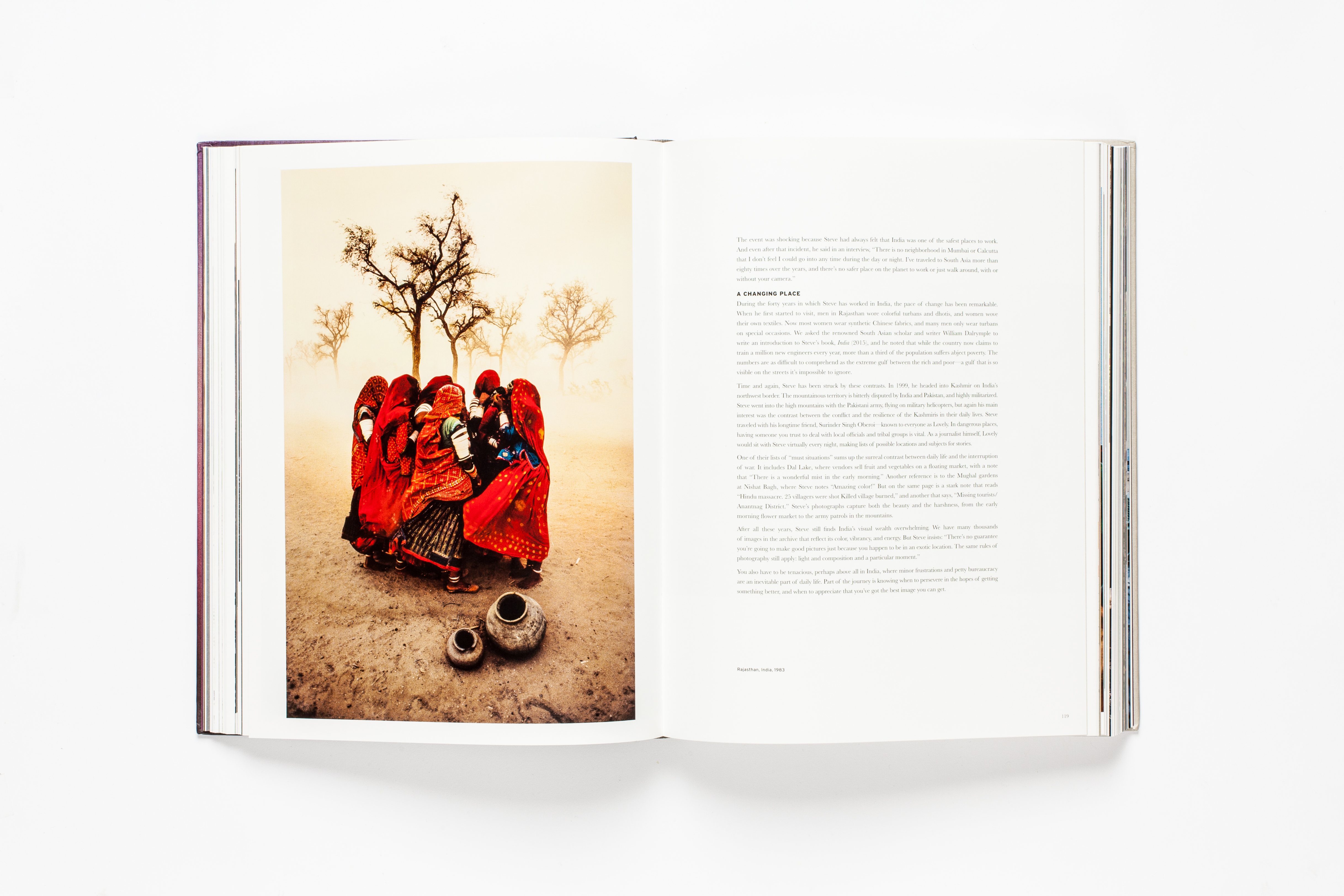 From Steve McCurry: a Life in Pictures. Courtesy of Laurence King Publishing.