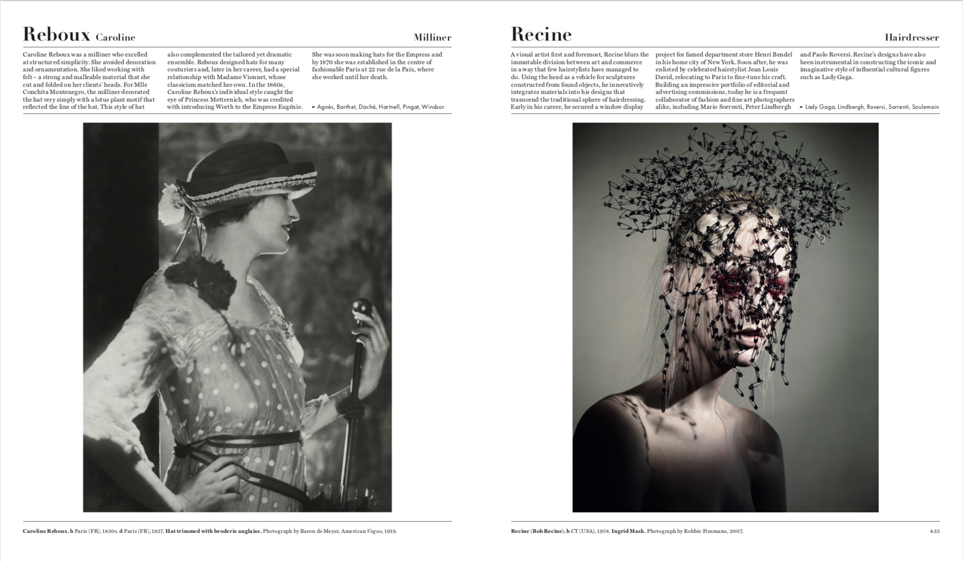 By Caroline Kinneberg, Laura Gardner and Phaidon editors from The Fashion Book copyright Phaidon 2016
