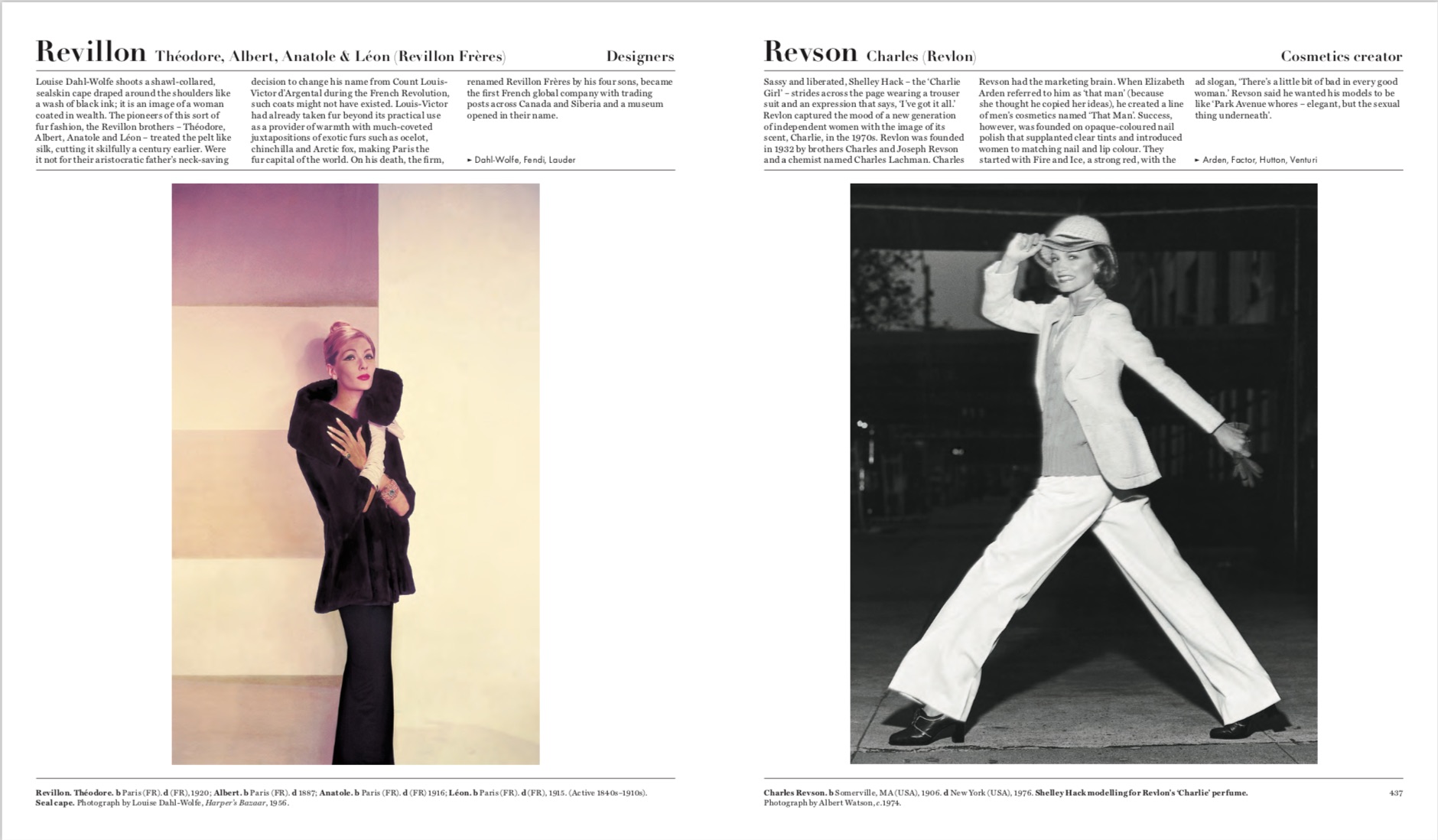 By Caroline Kinneberg, Laura Gardner and Phaidon editors from The Fashion Book copyright Phaidon 2016