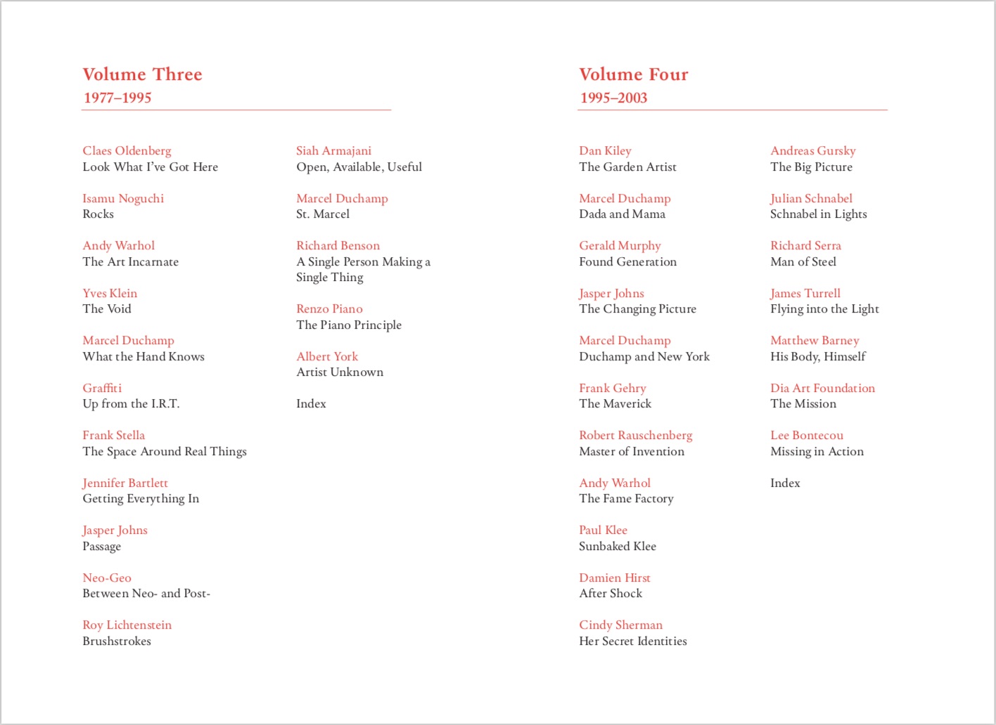 By Calvin Tomkins from The Lives of Artists: Collected Profiles copyright Phaidon 2019