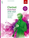 Clarinet Exam Pack 2018-2021, ABRSM Grade 1 Selected from the 2018-2021 syllabus. Score & Part, Audio Downloads, Scales & Sight-Reading
