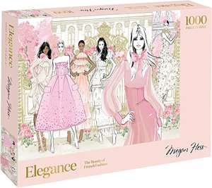 Elegance: 1000-Piece Puzzle : The Beauty of French Fashion