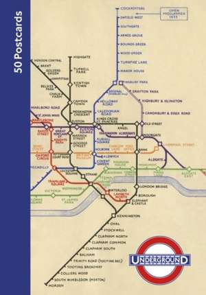 London Underground 50 Postcards