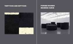Richard Serra : Triptychs and Diptychs, Forged Rounds, Reverse Curve