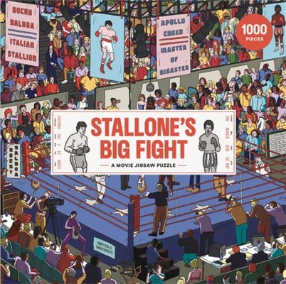 Stallone's Big Fight : A Movie Jigsaw Puzzle 1000 pieces