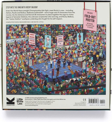 Stallone's Big Fight : A Movie Jigsaw Puzzle 1000 pieces
