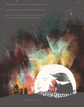 Mole in a Black and White Hole