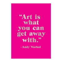 Andy Warhol Hardcover Book of Sticky Notes