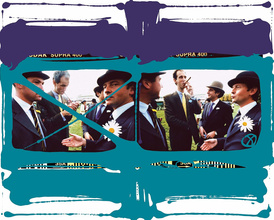 William Klein : Painted Contacts