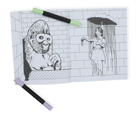 Banksy Coloring Book