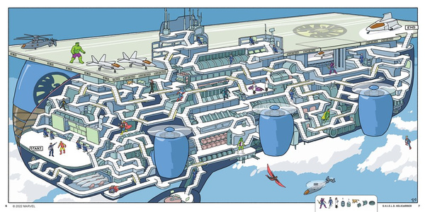 Marvel Mazes