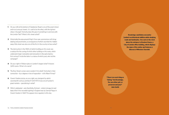 The London Cabbie's Quiz Book