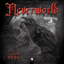 Alchemy: Neverworld Wall Calendar 2026 (Art Calendar)