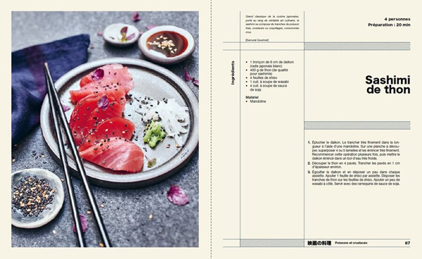 Cuisine on Screen : 60 Famous Japanese Recipes from 30 Cult Movies