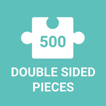 Andy Warhol Soup Can 2-sided 500 Piece Puzzle