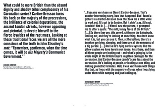 Henri Cartier-Bresson: The Other Coronation