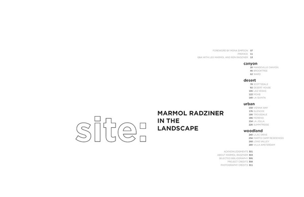Site : Marmol Radziner in the Landscape