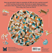 299 Cats (and a dog) : A Feline Cluster Puzzle