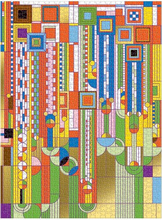 Frank Lloyd Wright Saguaro Cactus And Forms Foil Stamped 1000 Piece Puzzle