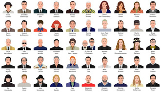 The Lives of 50 Fashion Legends : Visual biographies of the world's greatest designers