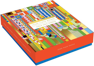 Frank Lloyd Wright Saguaro Cactus And Forms Foil Stamped 1000 Piece Puzzle