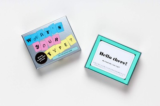 What's Your Type : The Type Dating Game