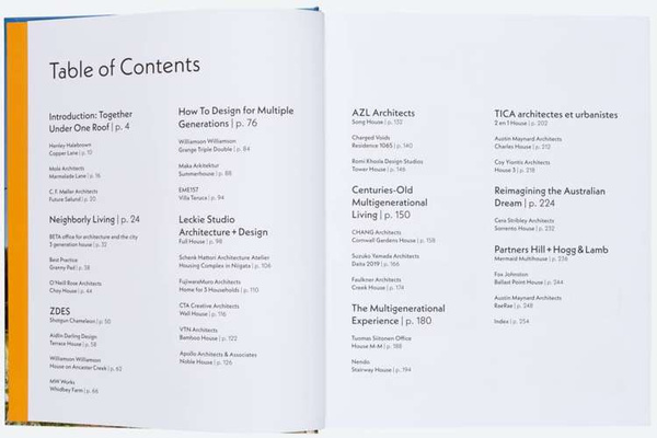 Come Together : The Architecture of Multigenerational Living