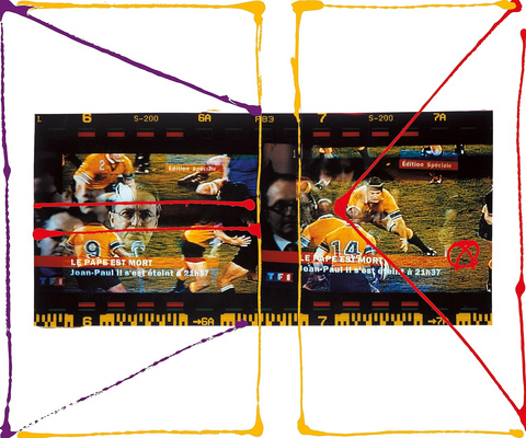 William Klein : Painted Contacts