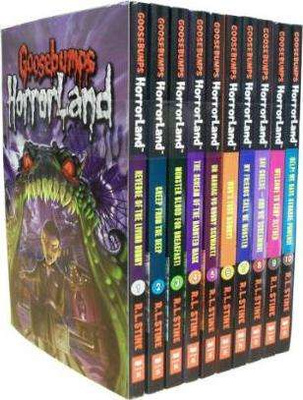 Goosebumps Horrorland 10 book set EGZEMPLARZ USZKODZONY