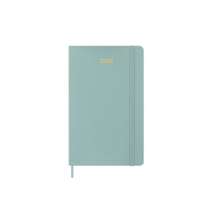 Moleskine Precious & Ethical 2026 12-Month Weekly Large Hardcover Notebook in Box: Mamba Sage Green