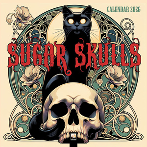 Sugar Skulls Wall Calendar 2026 (Art Calendar)