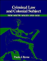 Criminal Law and Colonial Subject