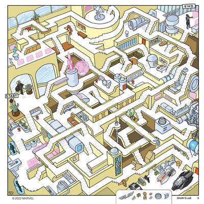 Marvel Mazes