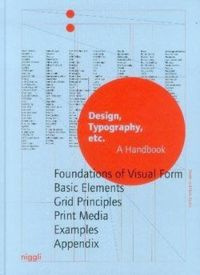 Design, Typography etc: A Handbook