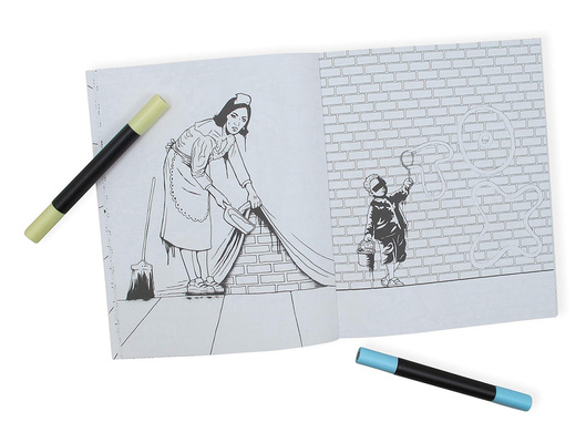 Banksy Coloring Book